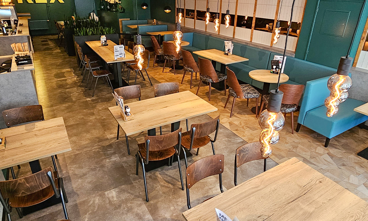 Rex: viscafetaria en restaurant