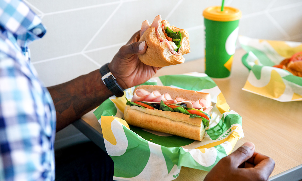 Subway Stein