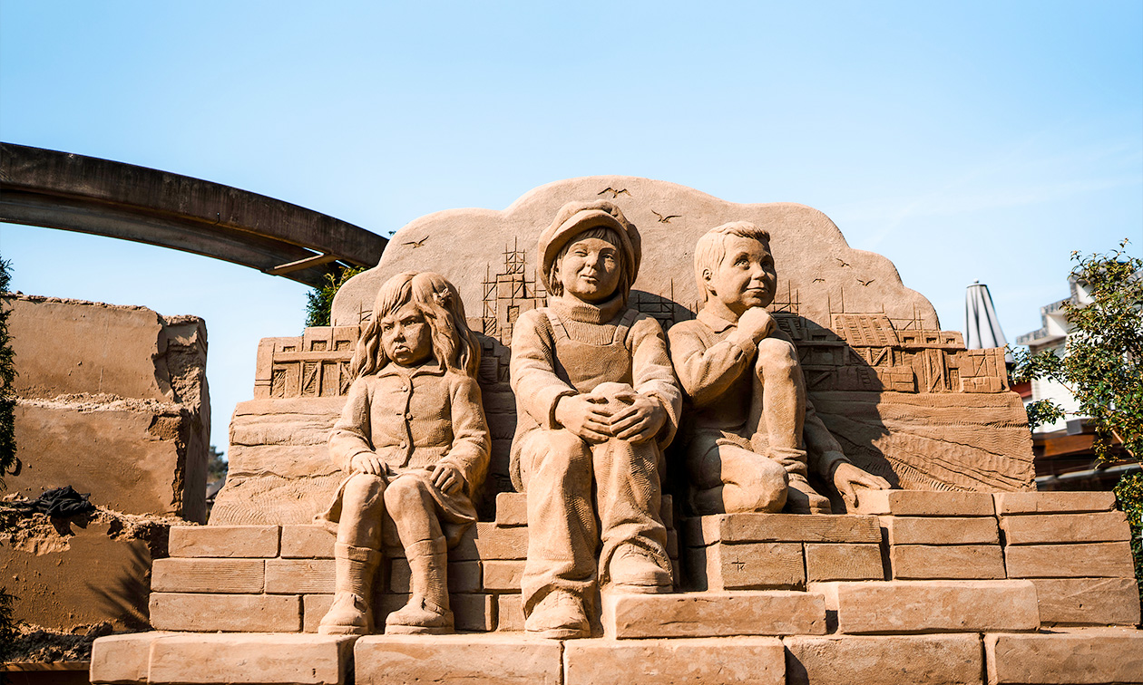 Zandsculpturen Garderen