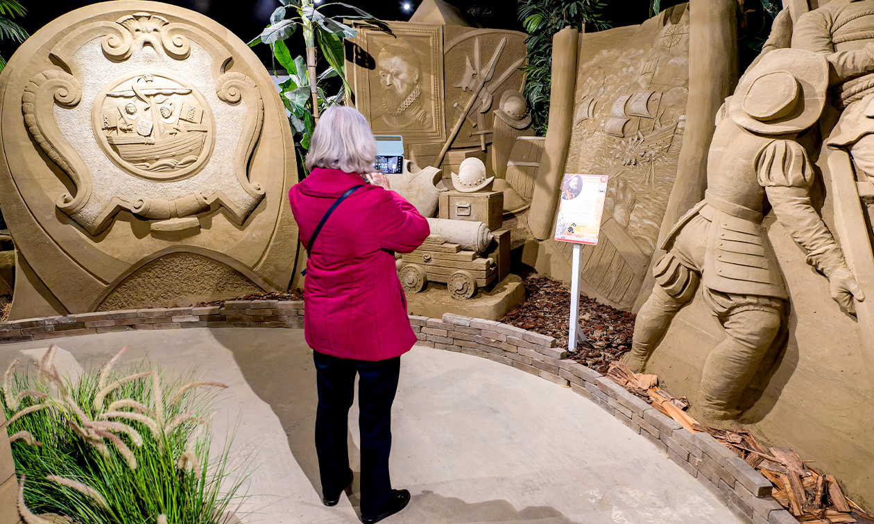 Zandsculpturen Garderen