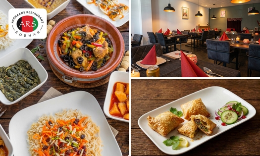 Afghaans 3-gangen keuzediner bij Afghaans Restaurant Subhan