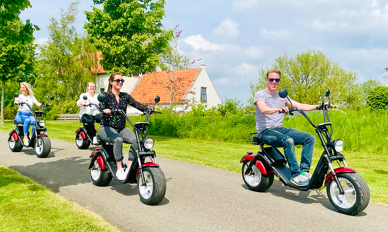 E-chopper huren (2 uur) bij Akkermans Leisure & Golf