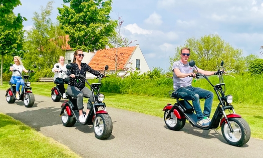 E-chopper huren (2 uur) bij Akkermans Leisure & Golf
