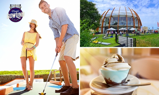 Minigolf (18 holes) + sundae ijsje