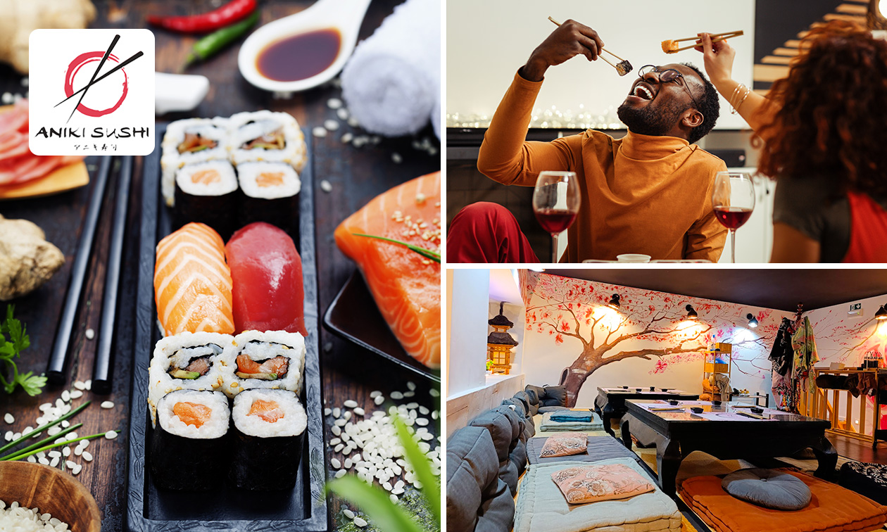 Menu japonais en 3 ou 4 services au choix à Bruxelles