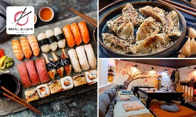 Menu sushi en 3 services pour 1, 2 ou 4 chez Aniki Sushi