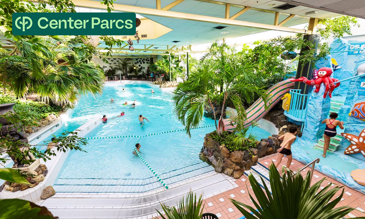 Dagentree Aqua Mundo op Center Parcs Limburgse Peel