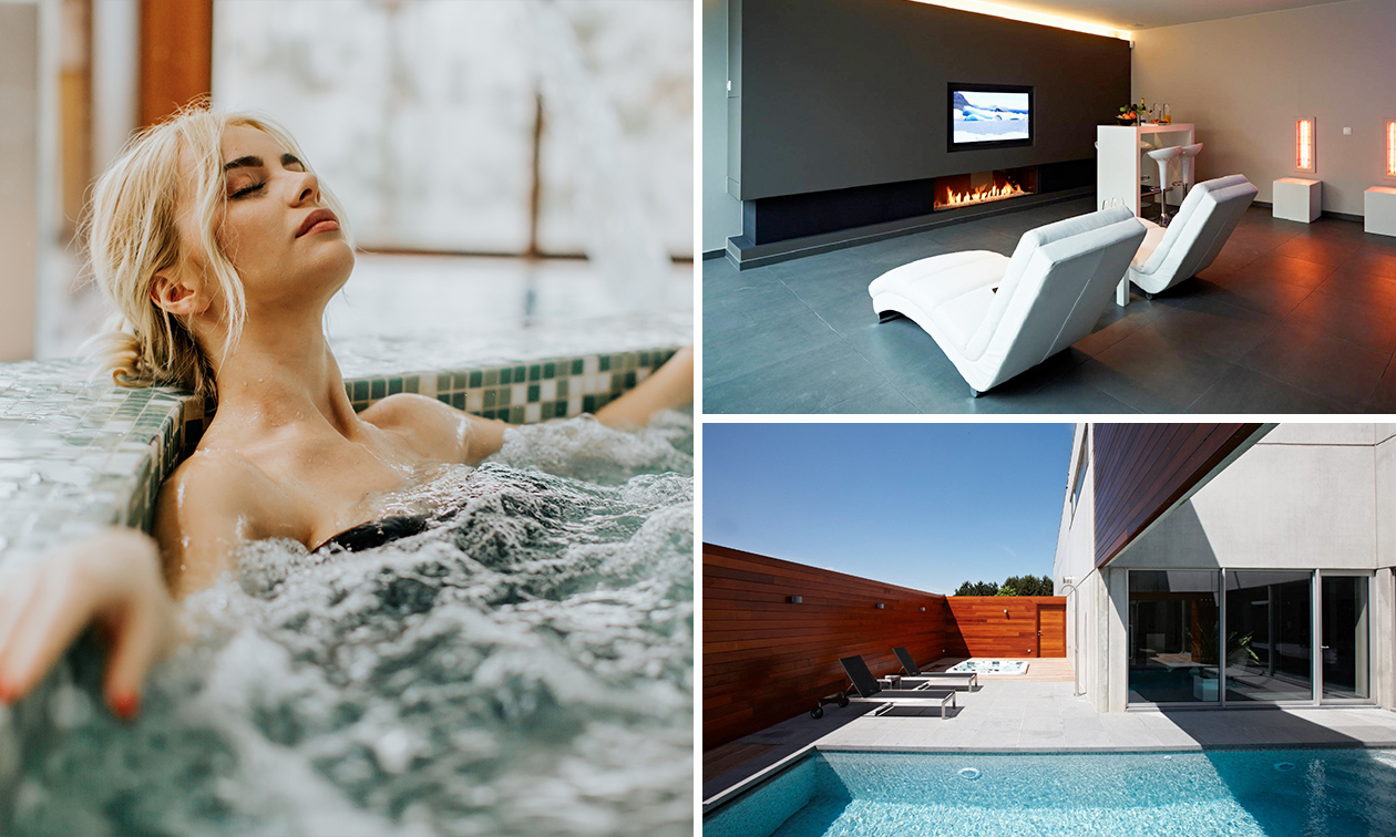 Wellnessarrangement ochtend (2 uur) + evt. gebruik buitenzwembad