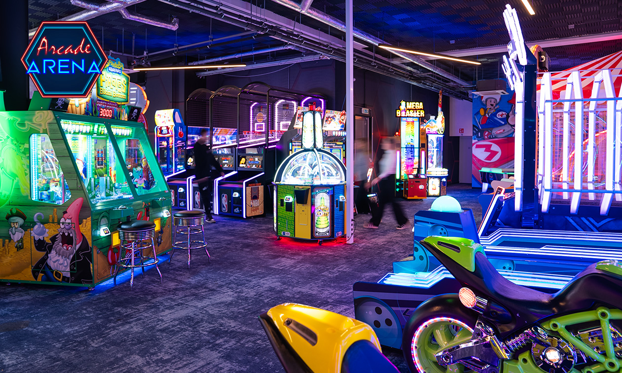 Speeltegoed t.w.v. €25 of €50 voor de arcade