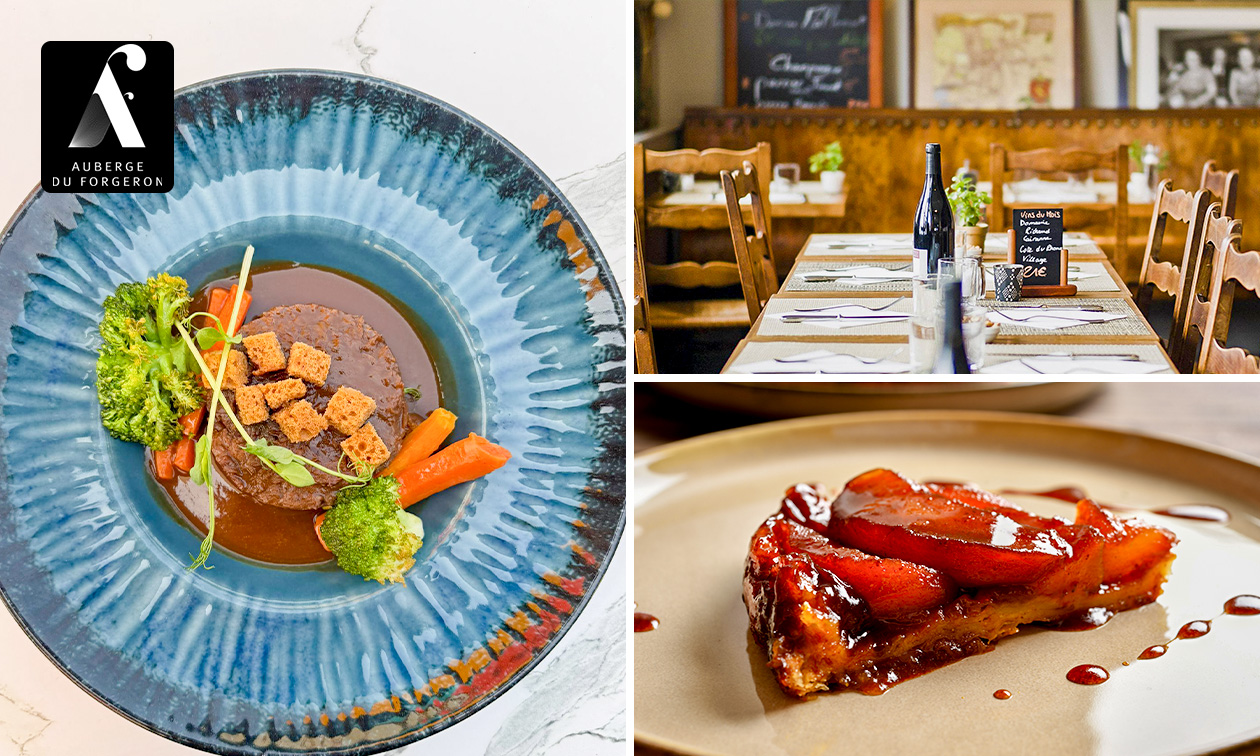 Menu bistro en 2 ou 3 services à la carte près de Lille