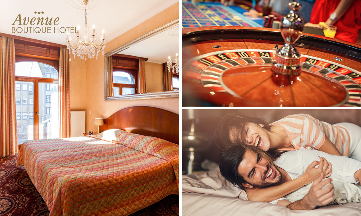 Overnachting voor 2 aan zee + ontbijt + casino