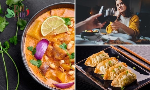 5-gangen keuzediner bij Baibun Sushi & Thais in hartje Voorschoten
