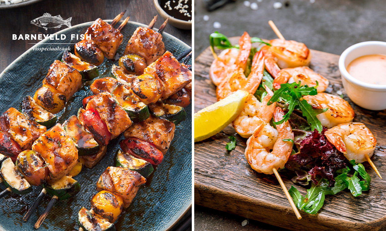 BBQ-pakket met vis