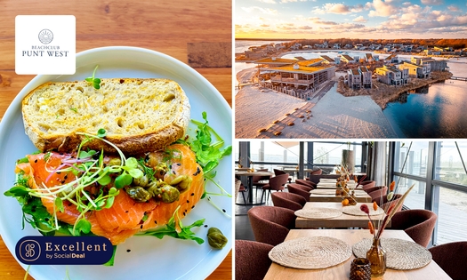 2-gangen keuzelunch aan het Grevelingenmeer