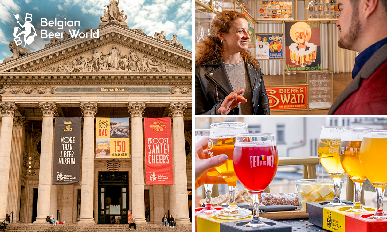 Toegang tot de Belgian Beer World Experience + Bruxella 1238 + proeverij