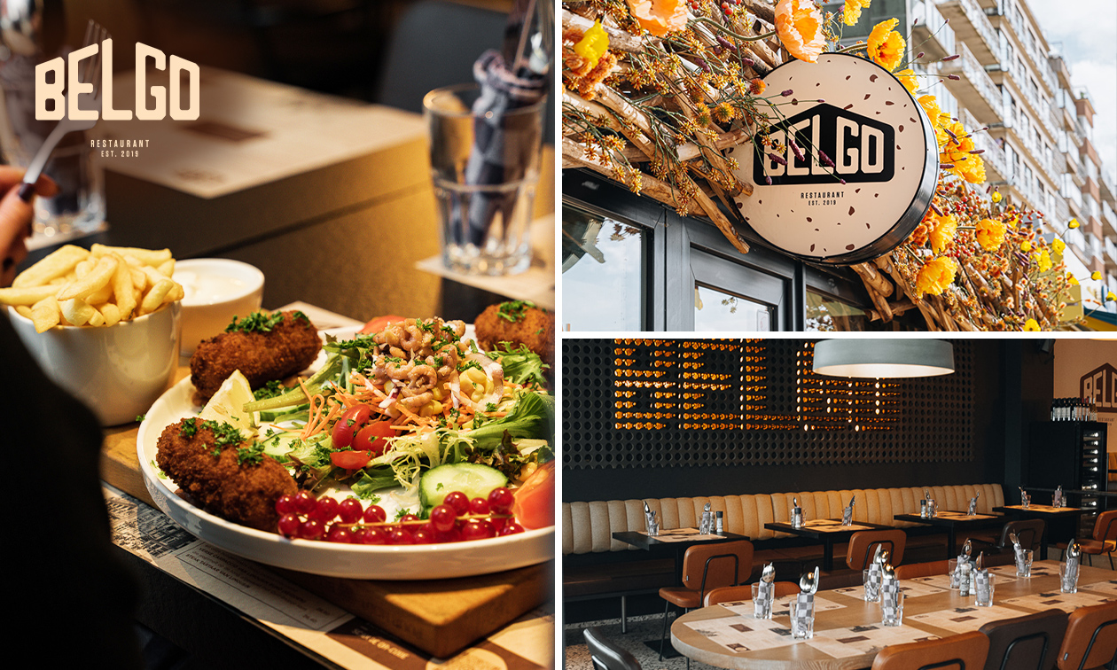 2-gangen keuzelunch of 3-gangen keuzediner bij Belgo Restaurant