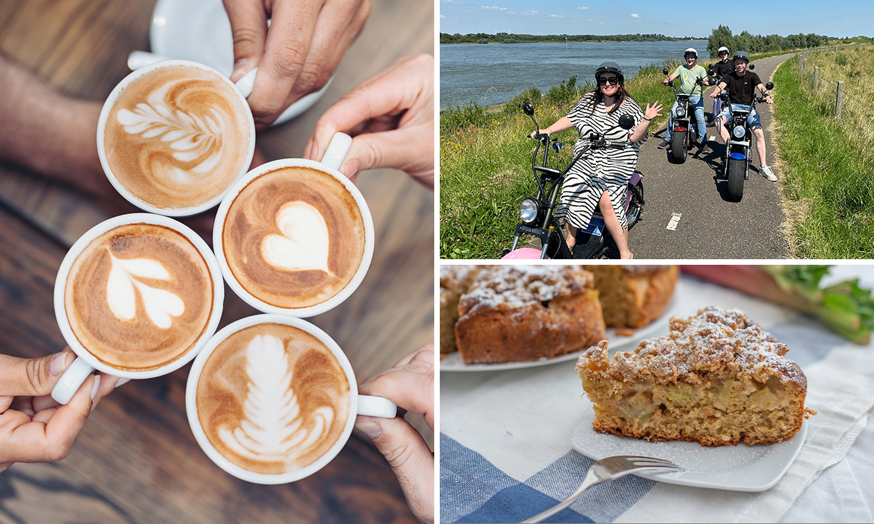 Puzzeltocht met fatbike (2,5 uur) + koffie/thee + kaneelcake Puzzeltocht met fatbike (2,5 uur) + koffie/thee + kaneelcake