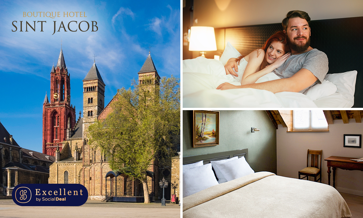 Overnachting voor 2 + ontbijt in Maastricht