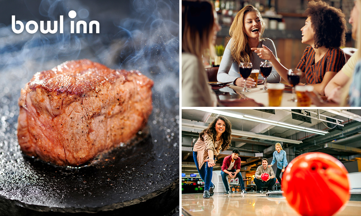 Steengrillen + 2 sessies bowlen