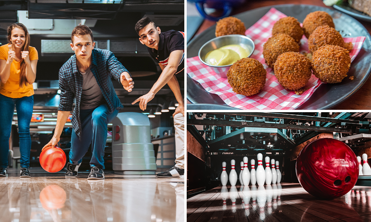 Bowlen (1 uur) + snacks voor max. 7 personen bij Bowlingcentrum Groeneveld