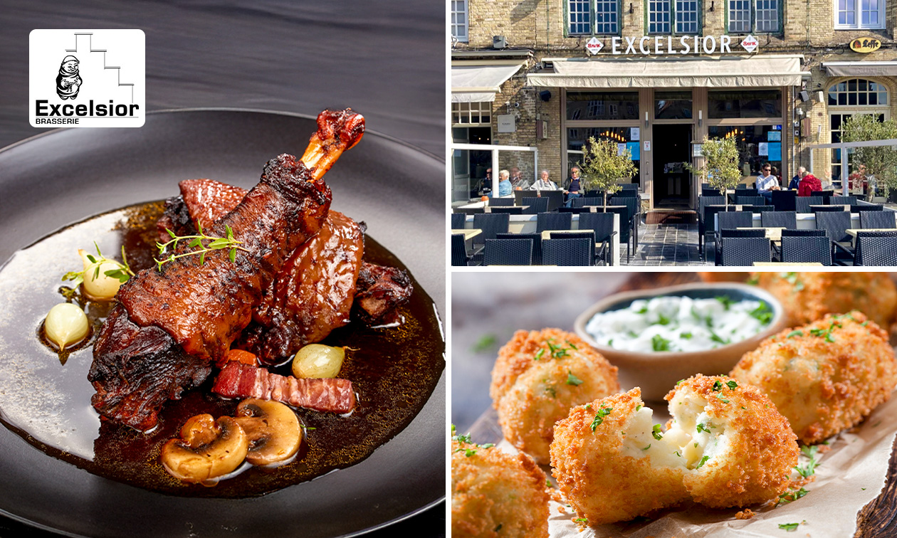 Menu en 3 services au choix au cœur de Furnes