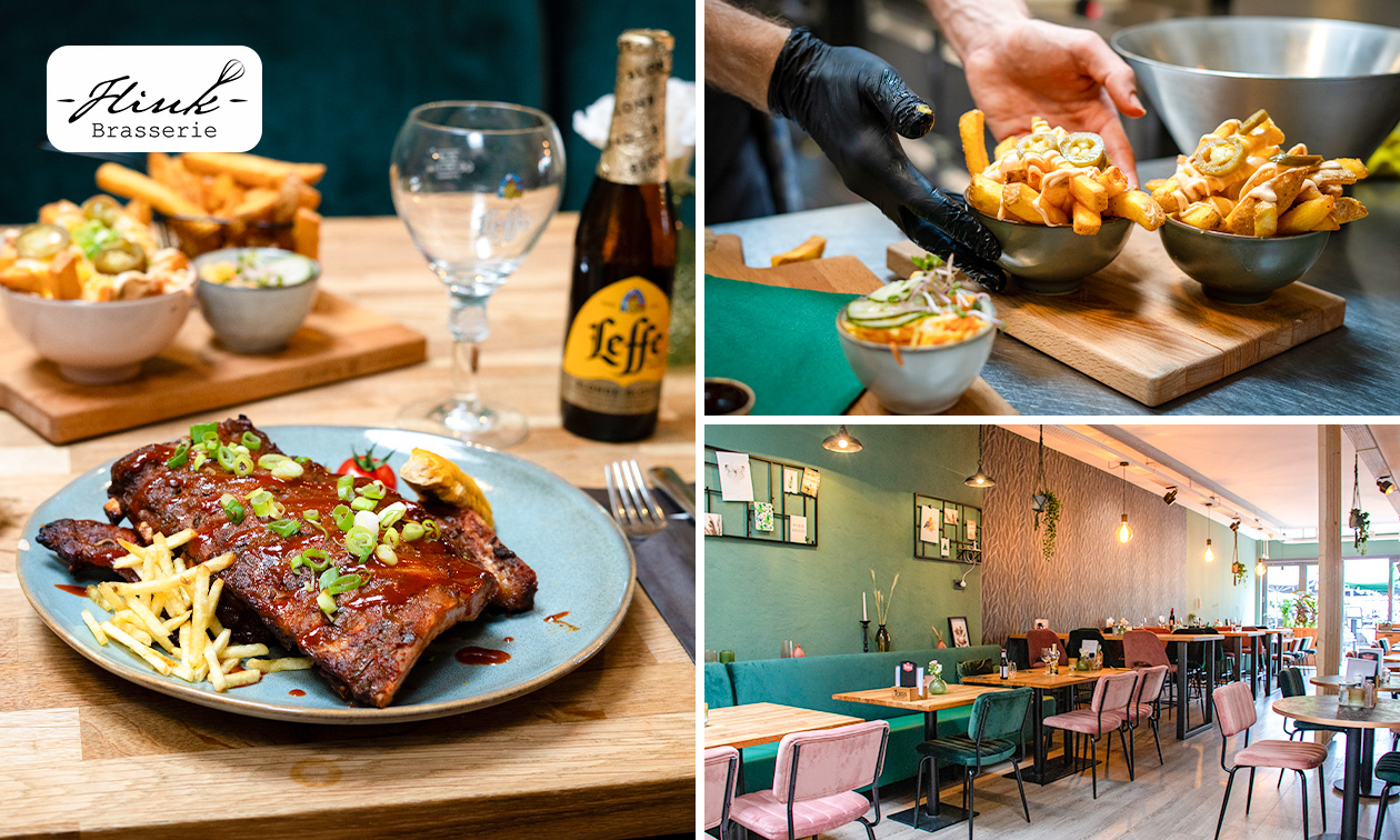 All-You-Can-Eat spareribs, varkenshaas en kip bij Brasserie Flink All-You-Can-Eat spareribs, varkenshaas en kip bij Brasserie Flink