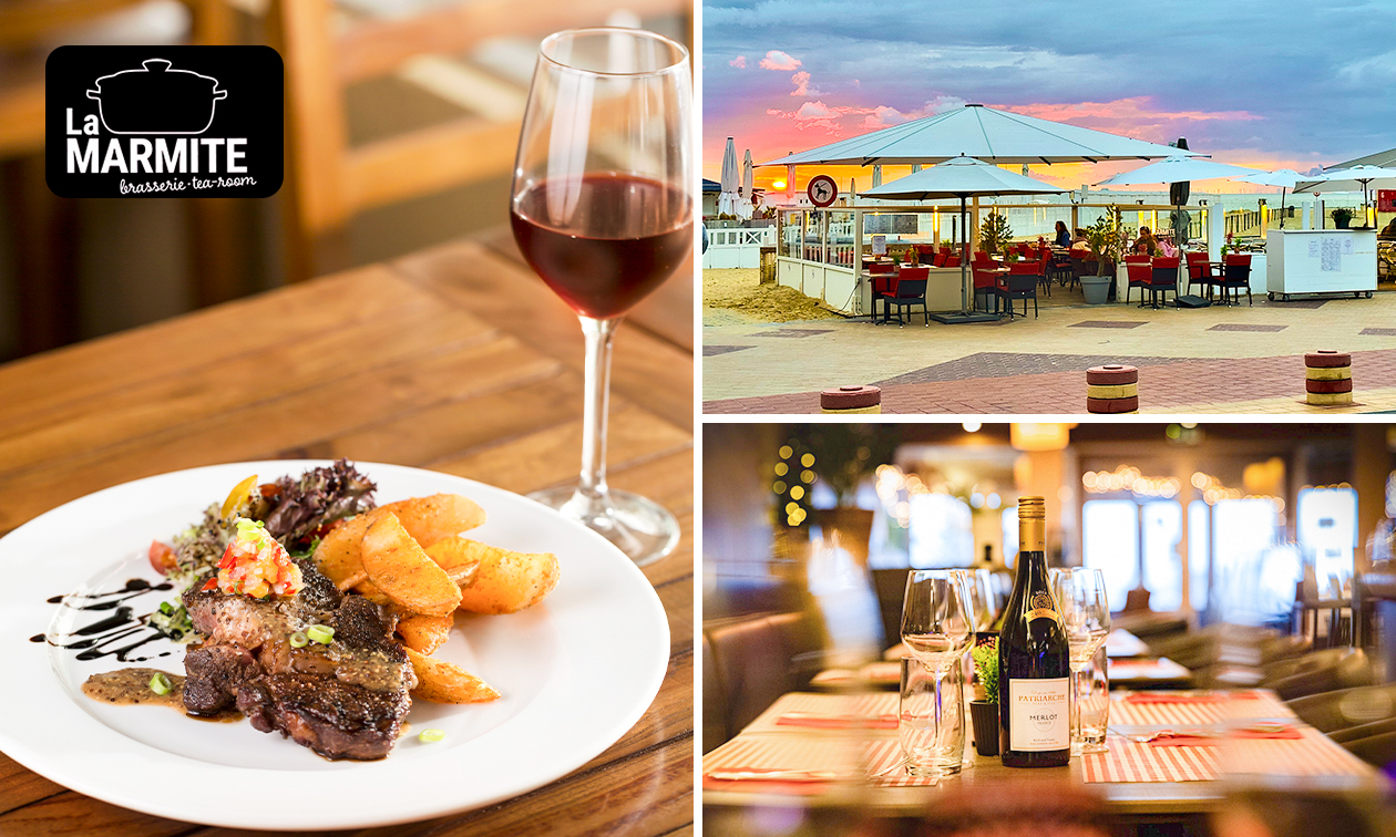 3-gangen keuzediner bij Brasserie La Marmite