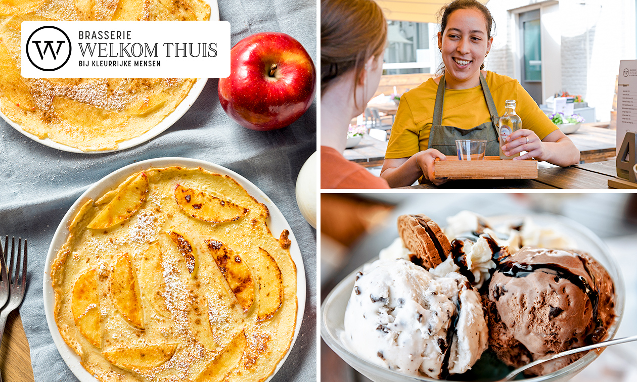 3-gangendiner of -lunch bij Brasserie Welkom Thuis
