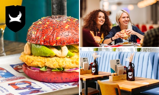 Burger naar keuze + bijgerecht + evt. nagerecht naar keuze bij Brewdog in Kijkduin