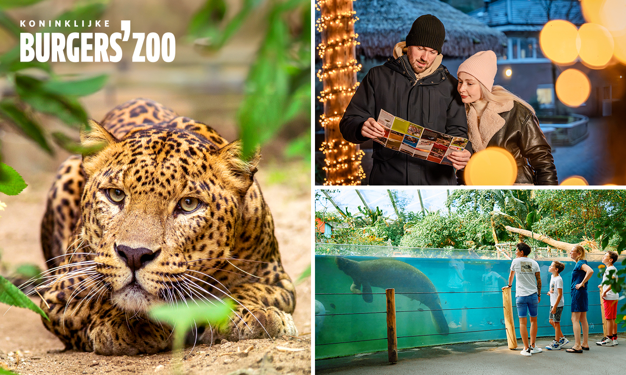 Eintritt in den Burgers' Zoo