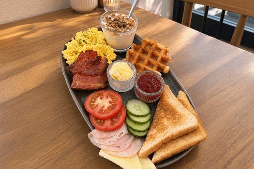 Brunch og drikkevare