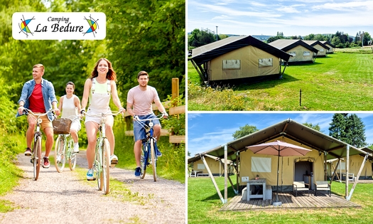 Glamping (3 ou 7 nuits) pour max. 5 personnes en France