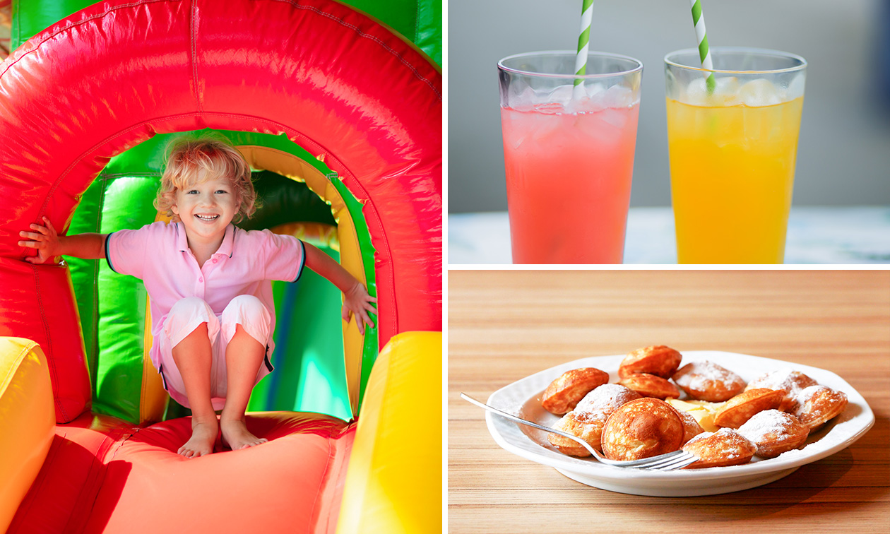 Peuter- of kinderentree voor indoor speelparadijs + poffertjes + ranja