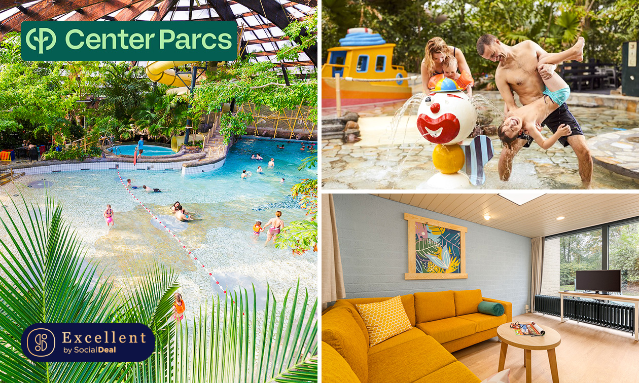 Midweek of weekend in een cottage voor 4 tot 6 personen bij Center Parcs De Huttenheugte