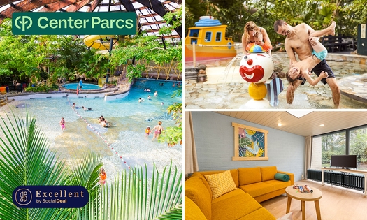 Wochenmitte oder Wochenende in einem Cottage für 4 bis 6 bei Center Parcs De Huttenheugte