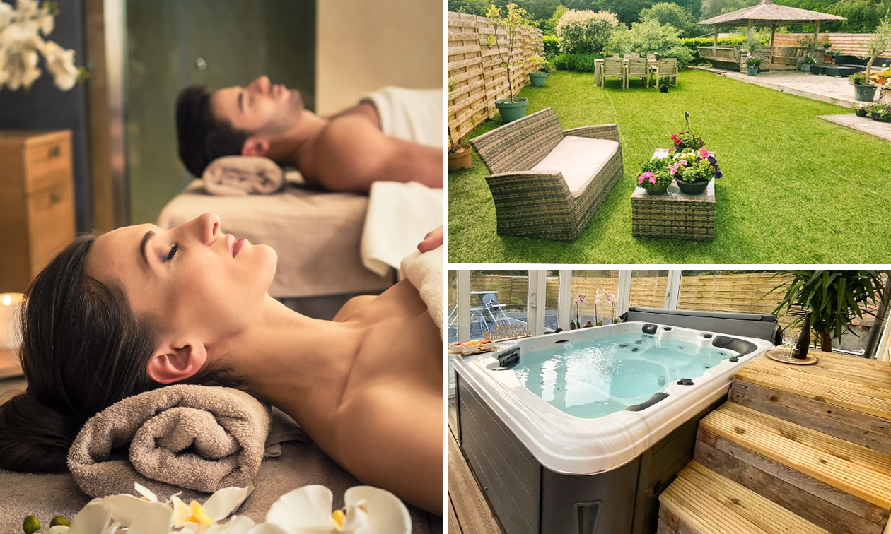 Spa privatif pour 2 (3h) + massage relaxant (30 ou 60 min) près de Charleroi