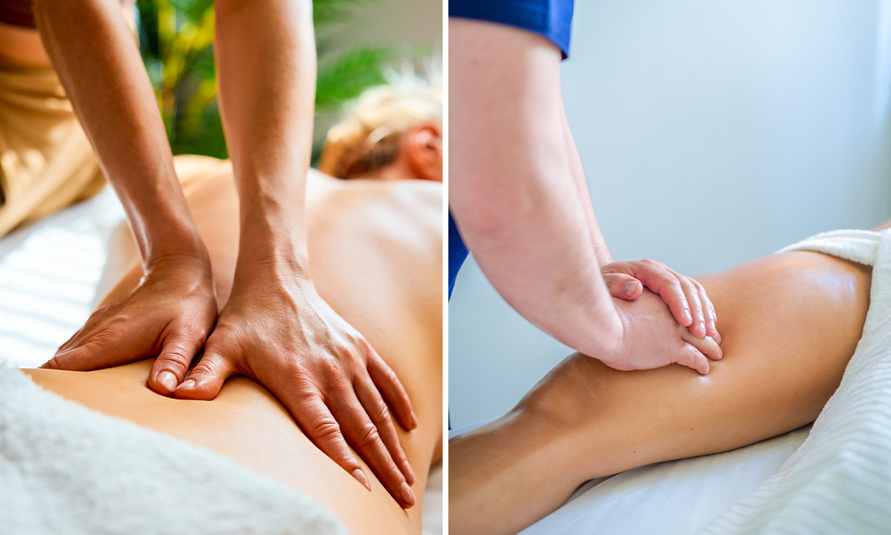 Drainage lymphatique (60 min) ou massage bien-être (60 min) à Bastogne
