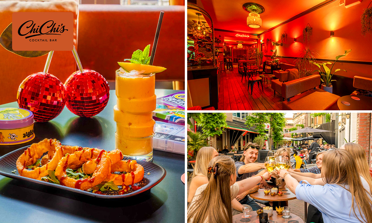 2 drankjes + bite naar keuze in Apeldoorn