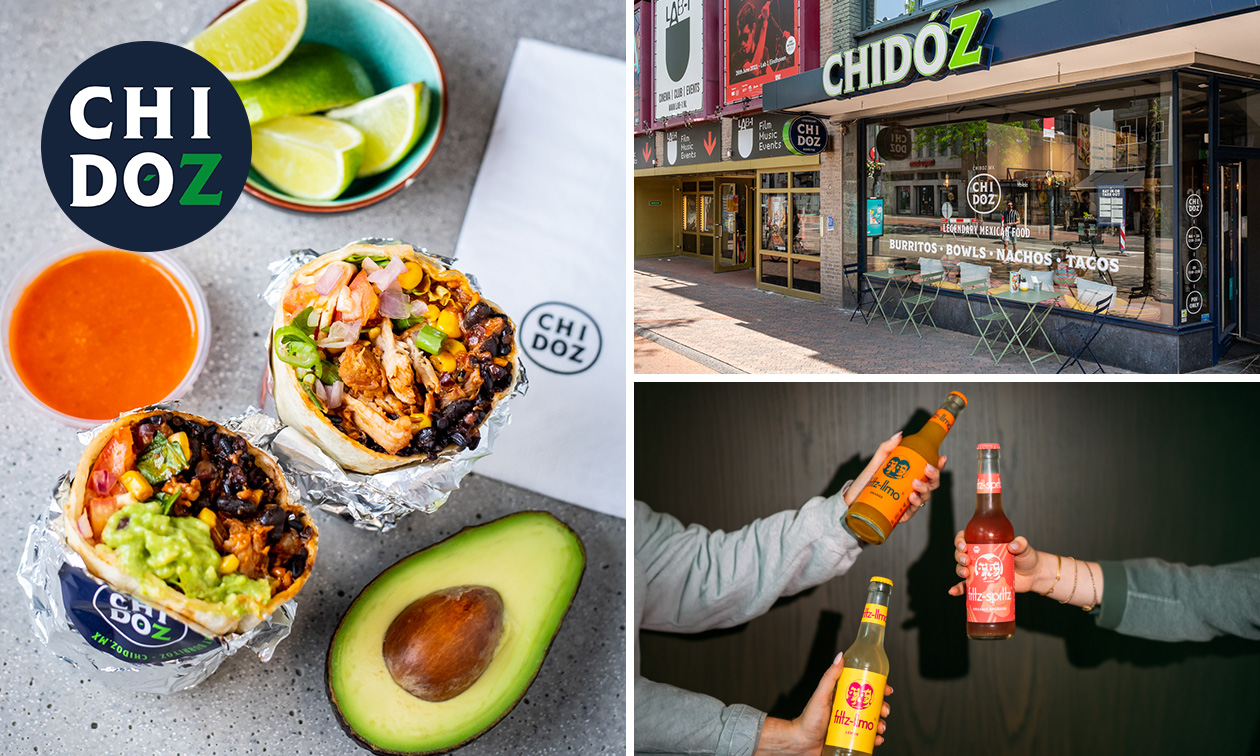 Mexicaans broodje of quesadilla + drankje bij Chidóz Utrecht