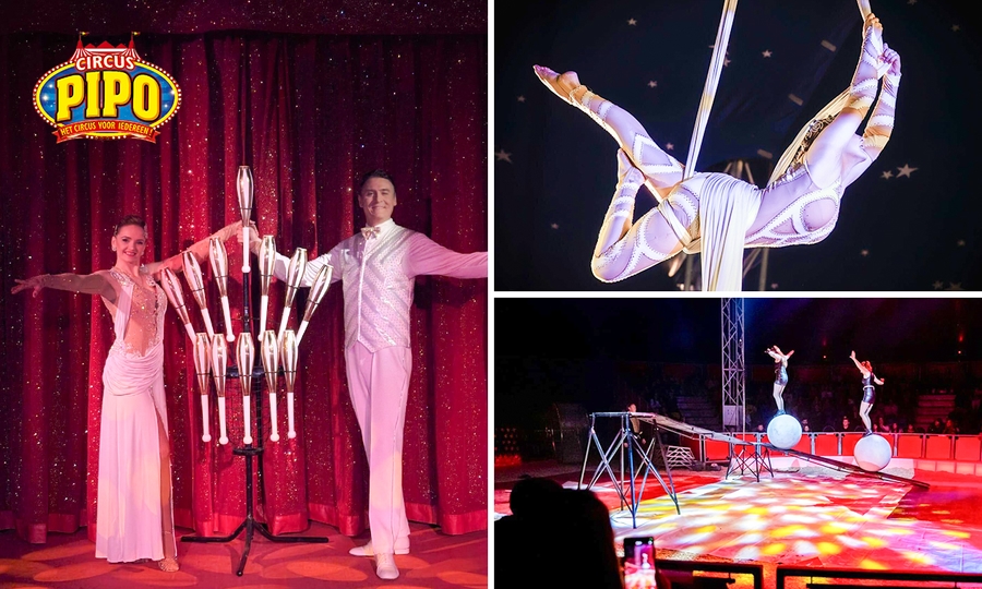 Tribunekaartje voor Circus Pipo