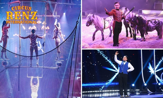 Voorstelling Circus Renz International in Huizen, Rhenen of Deventer