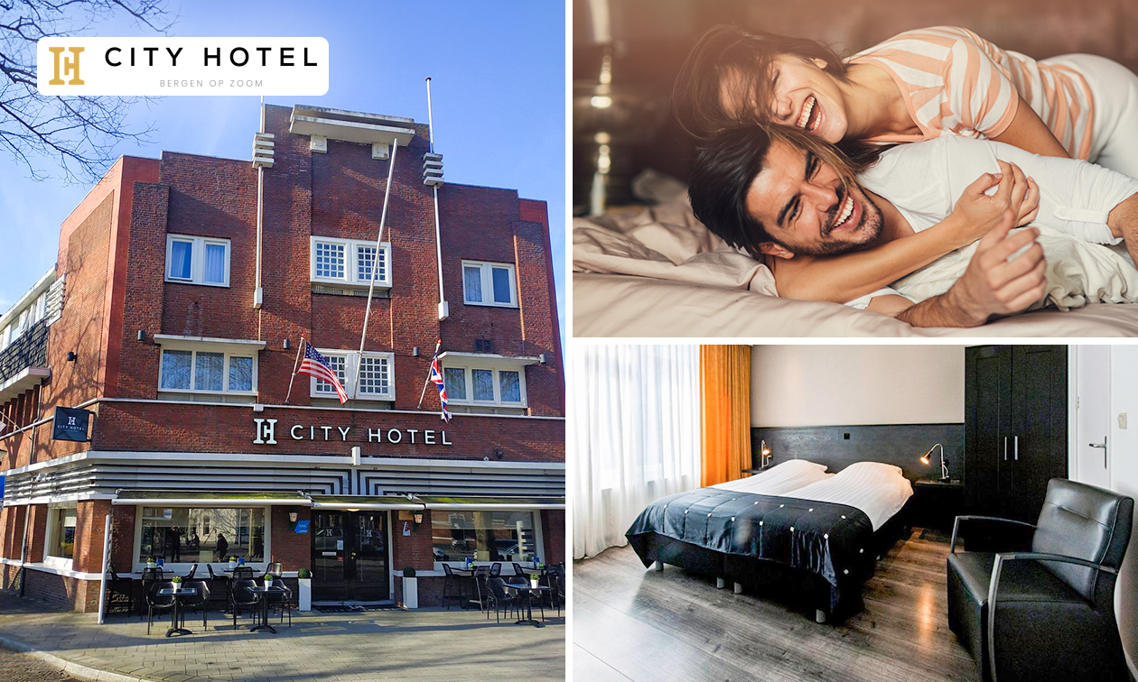 Overnachting(en) voor 2 + ontbijt + bittergarnituur in Bergen op Zoom