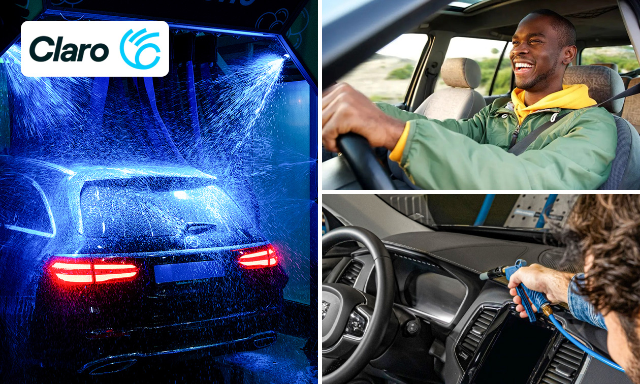 4 weken onbeperkt autowasbeurten bij Claro Carwash (voorheen Starwash)