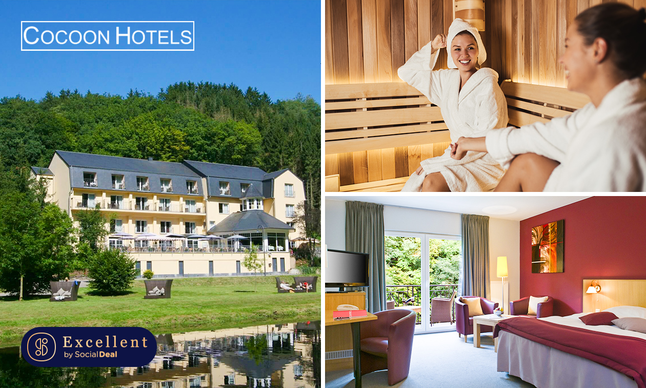 Overnachtingen voor 2 + ontbijt + wellness + meer in Luxemburg