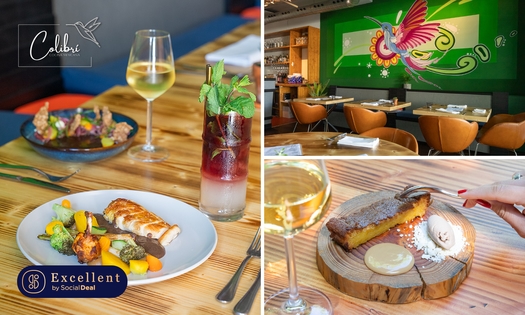 4-gangendiner van de chef bij Colibrí Cocina Mexicana