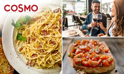 Italiaans 3-gangenlunch of -diner Ă la carte bij Cosmo Cucina Italiana