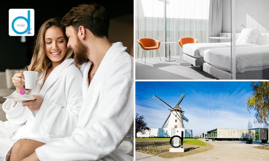 Übernachtung für 2 + Frühstück + Sekt + opt. Wellness in Kortrijk