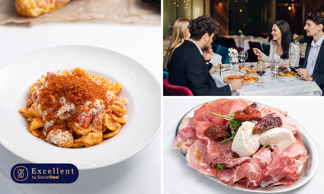 Italiaanse 2-gangenlunch of 3-gangendiner van de chef bij Da Fellini Vremde