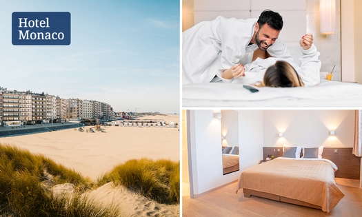 Nuit pour 2 + petit-déjeuner + check-out tardif sur la côte belge
