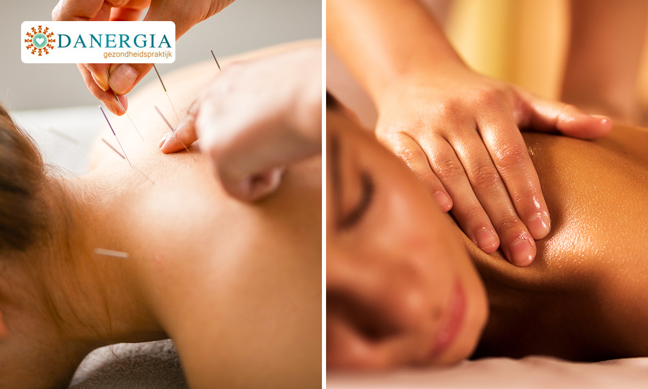 Acupunctuur en/of een massage naar keuze (60 minuten) Acupunctuur en/of een massage naar keuze (60 minuten)